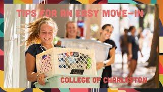 Tips for an Easy Move-In at College of Charleston