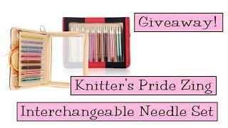 Giveaway!  Knitter's Pride Zing Interchangeable Needle Set