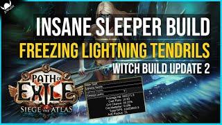 CHEAP 10MIL DPS SLEEPER BUILD - Lightning Tendrils Elementalist Update 2 - 3.17 Path of Exile