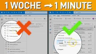  Outlook Ordnerstruktur: Extreme Zeitersparnis dank Automatisierung