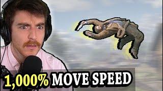 How fast can you cross Red Dead 2's map with 1000% move speed?