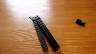 1#Tutorial на нож бабочка из Lego