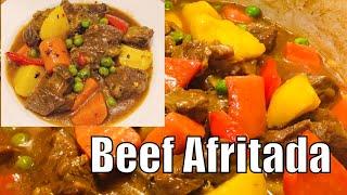 HOW TO COOK BEEF AFRITADA l AFRITADANG BAKA