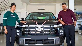 Taking Delivery of Hyundai Creta Facelift Bold Color in 4K | ️ Anniversary Special ️