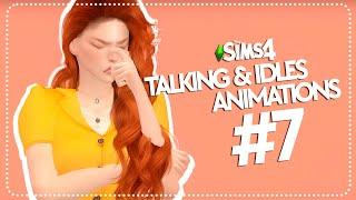 Sims 4 Animation Pack | Talking & Idles Animations #7 (FREE)