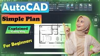 How to make plan in Autocad | beginner tutorial for house plan in autocad | floor plan in Autocad