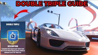 Forza Horizon 5 - Hot Wheels Double Triple Guide - Supersonic Spiral & Frozen Rush Speed Zones