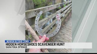 NEWS10 in Your Town: Hidden horseshoes scavenger hunt