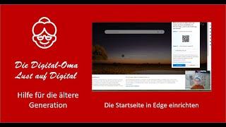 Edge - die Startseite einrichten