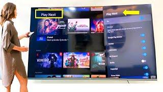 How to Completely Hide/Remove Play Next List from Android Smart TV (Hide Watch History)