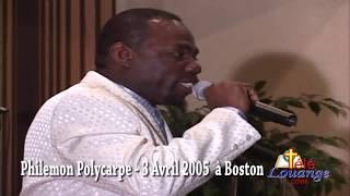 Philemon Polycarpe ap mete anbyans nan Boston