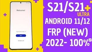 Samsung Android 12 FRP Bypass 2022 For Galaxy S20/S20+/S21/S21 Ultra/Note 10/Note 20/S21 FE [TESTED]