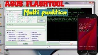 Asus Flashtool terbaru || banyak option untuk mengatasi permasalahan software