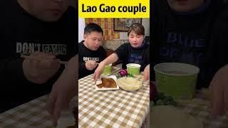 My husband said he didn't taste any meat. #food #gourmet #mukbang