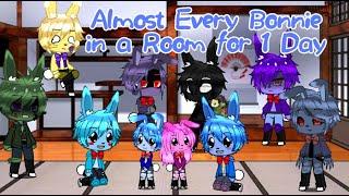 Almost Every Bonnie in a Room for 1 Day | Gacha Club | GCMM