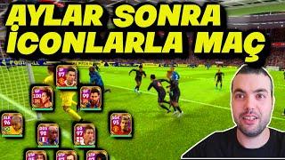 PES ZAMANINDAN İCONLARLA AYLAR SONRA MAÇ  (eFootball 2023 Mobile)