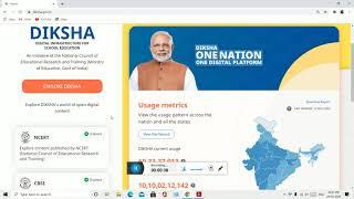 How to use Diksha app in pc/laptop in just 1 minute!!!!!!