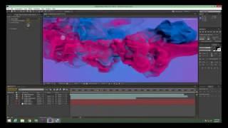 After Effect Tutorials & Free Projects : Smoke Text Effects for Introduction