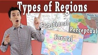 Formal, Functional, and Perceptual Regions: Examples included!