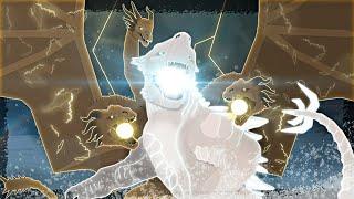 Shimo VS King Ghidorah | Monsterverse | Animation