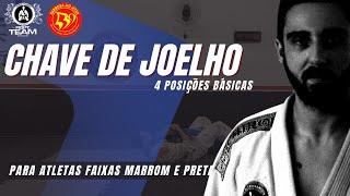 4 POSIÇÕES DE CHAVE DE JOELHO (LEG LOCK) BÁSICAS [FAIXAS MARROM E PRETA]