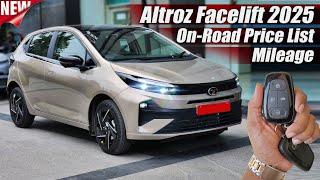 2025 Tata Altroz Facelift Accomplished+S | On Road Price List | Mileage | Features