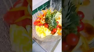 Amazing Fruit Decorated Make Carving Cutting design Skills#Fruit platter#Knife Skills#Kitchen Skills