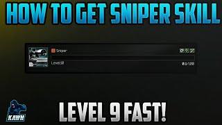 How To Level Sniper Skill FAST - Escape From Tarkov - Beginner Tarkov Tips