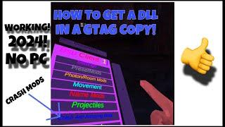 HOW TO GET A DLL IN A GTAG COPY (WORKING 2024)