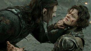 Arondir and Elrond VS Adar Ending Scene