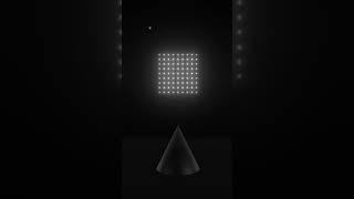 Light Box with cloth Simulation In Blender #satisfying #3danimation #cloth #simulation #physics