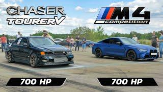 BMW M4 700HP vs Tourer V 700HP vs AMG 63s 690HP vs BMW M5 stok + X5M vs Porsche 911 vs Mercedes e63