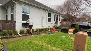 Window Box Install - Mayne Planters  || Dallas, TX Gardening ||