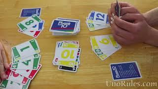 Phase 10 - How to play Phase 10 card game