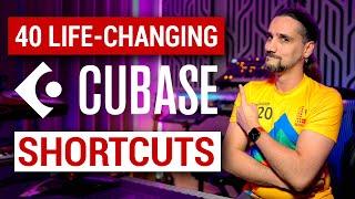 40 PRO Cubase Shortcuts I immediately change - Workflow boosters!