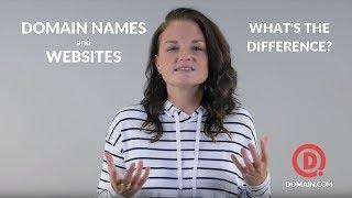 Domain names and websites: What's the difference?