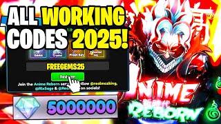 *NEW* ALL WORKING CODES FOR ANIME REBORN IN 2025! ROBLOX ANIME REBORN CODES