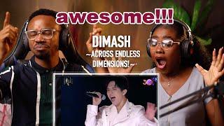 FIRST TIME REACTION TO DIMASH - ACROSS ENDLESS DIMENSIONS! WOW 