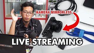 Cara Live Streaming Pake Kamera Mirrorless di Youtube atau Facebook