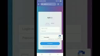 How to sign-up and work on getlike website