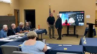 Jim Pilmer Challenge Coin Presentation