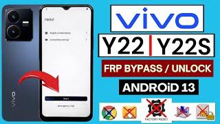 ViVO Y22 / Y22s Frp Bypass Android 13 | ViVO (V2206) Google Account Bypass 2024 | Without PC