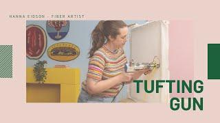 Tufting Gun Timelapse: Enjoy Hanna Eidson Creative Process | Domestika English