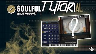 How To Make A soulful AMAPIANO In FL STUDIO 2024 | Violin 