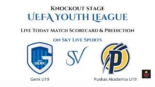  Genk U19 vs Puskás U19 | UEFA Youth League Knockout Clash | LIVE on Sky Live Sports #uefa #soccer