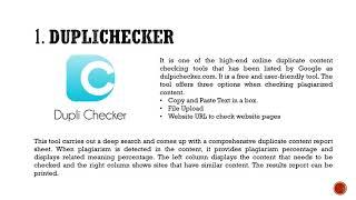 Website Duplicate Content Checking Tools