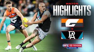GWS Giants v Port Adelaide Highlights | Round 13, 2025 | AFL