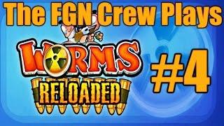 The FGN Crew Plays: Worms Reloaded #4 - Living on the Edge (PC)