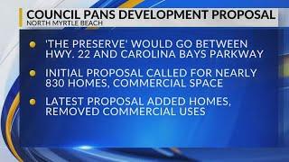 North Myrtle Beach leaders criticize proposed changes to 800+ home, $250M development