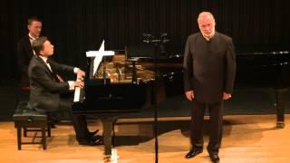 Sergei Leiferkus, Opening Master Concert, London Master Classes 2013